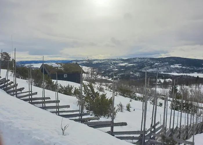 Mountain With Views Over Storevann Hemsedal